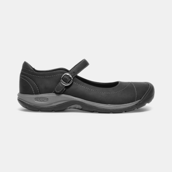 Black Grey Women's Keen Presidio II Casual Shoes | 75926FXVO