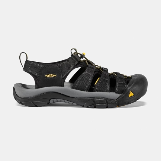 Black Men's Keen Newport H2 Water Shoes | 18649FVWB