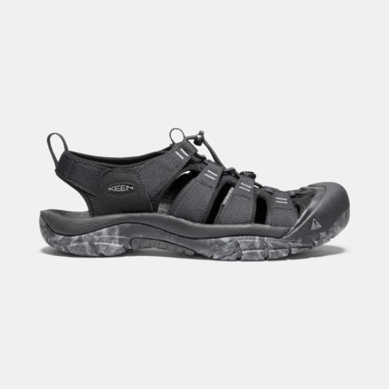 Black Men's Keen Newport H2 Water Shoes | 96483MKSG