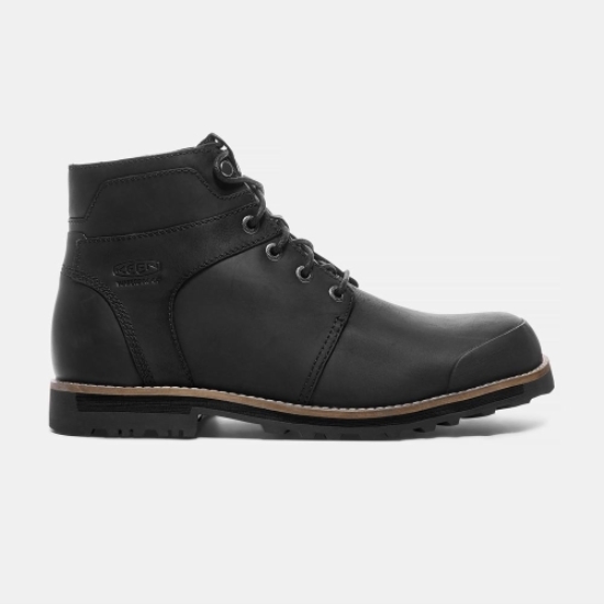 Black Men's Keen The Rocker' Waterproof Hiking Boots | 10426XLHV