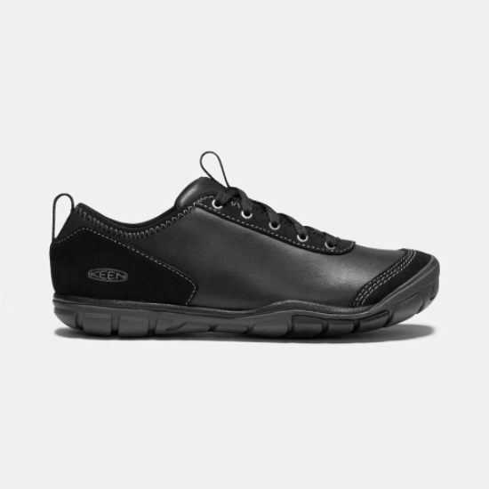 Black Women's Keen Hush Leather Cnx Casual Shoes | 26753QEWN