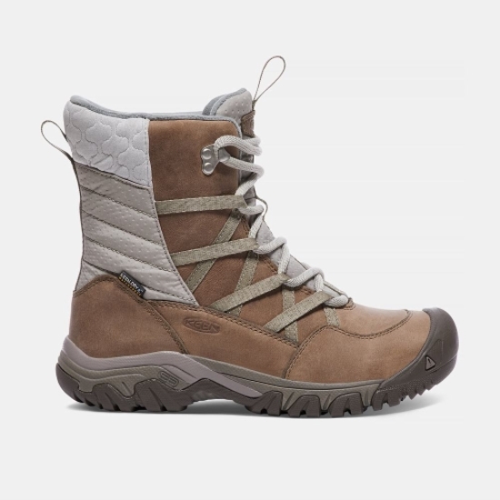 Brown Women's Keen Hoodoo III Lace Up Winter Boots | 26385UPMY