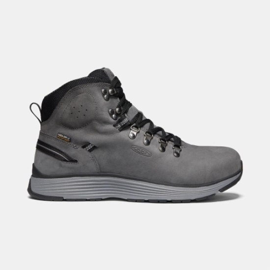 Grey Men's Keen Manchester 6 Waterproof Aluminum Toe Work Boots | 61397SZIN