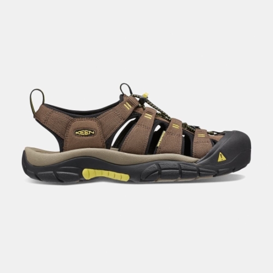 Khaki Men's Keen Newport H2 Water Shoes | 53096KSWP