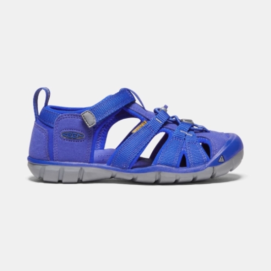 Light Blue Kids' Keen Seacamp II Cnx Sandals | 59604IWON