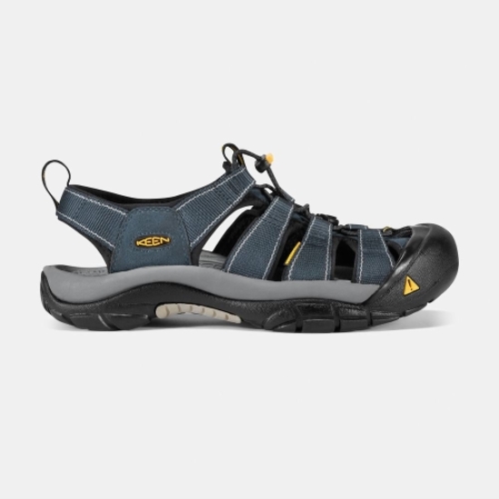 Navy Black Men's Keen Newport H2 Water Shoes | 09864PWSH