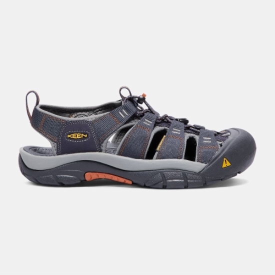 Navy Men's Keen Newport H2 Water Shoes | 37084XIUD