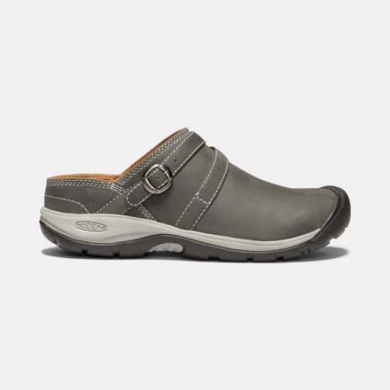 Olive Women's Keen Presidio II Casual Shoes | 46829XSAT