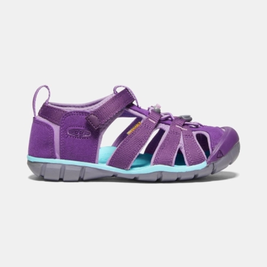 Purple Kids' Keen Seacamp II Cnx Sandals | 97823XJKZ