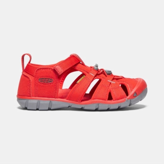 Red Kids' Keen Seacamp II Cnx Sandals | 25370JLSR